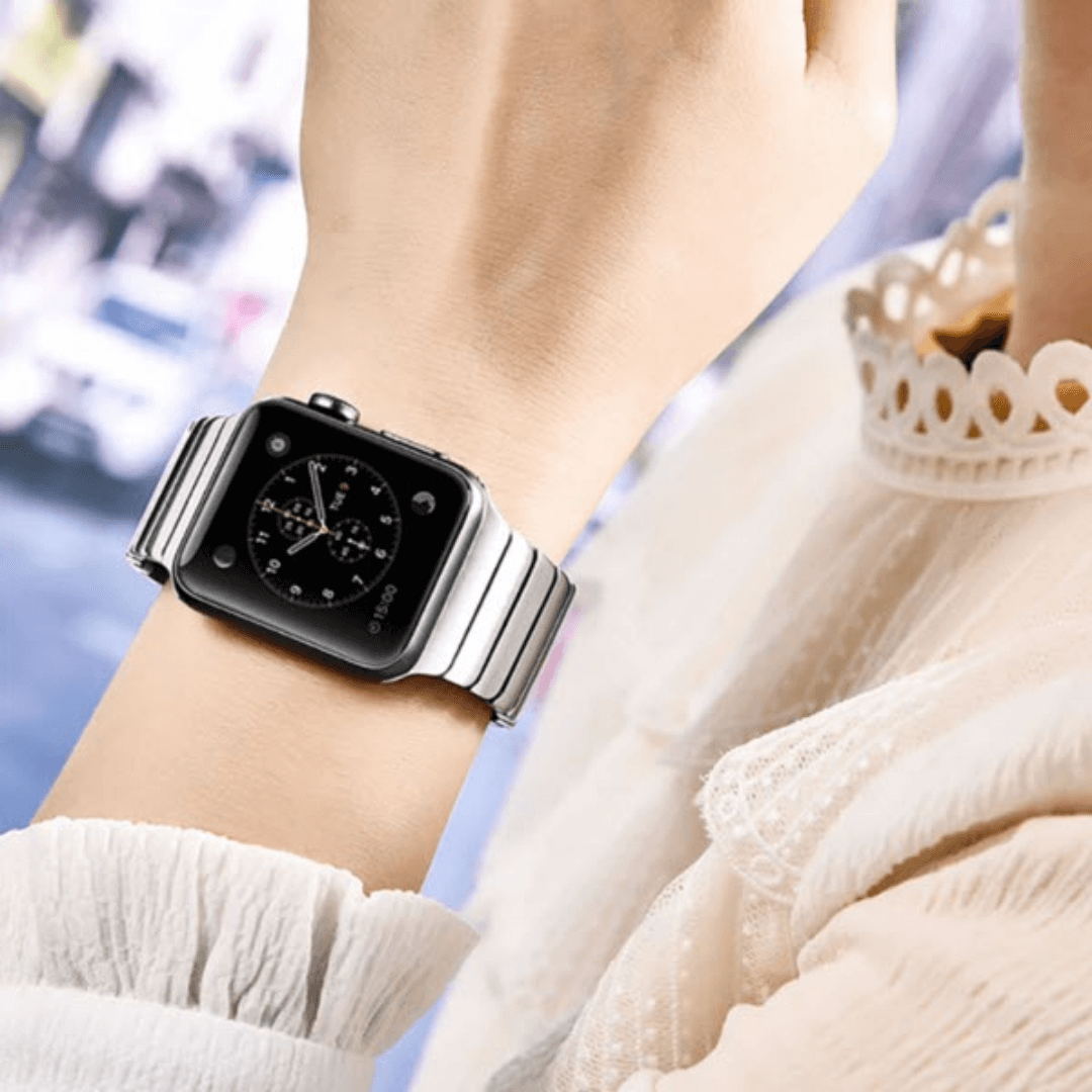 Stainless Steel Metal Apple Watch Band for Apple Watch Ultra 8 7 6 5  38/40/41mm 42/44/45/49mm Stainless Steel Butterfly Bracelet Strap Band -  Etsy